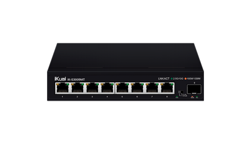 非網管型2.5G交換機 IK-S3009MT